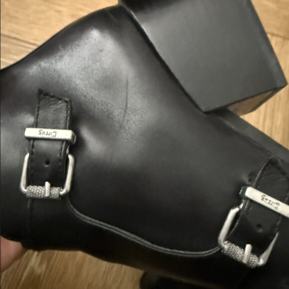 Circus By Sam Edelman Calf Hair And Leather Heeled Boot, size 6 - Picture 6 of 9